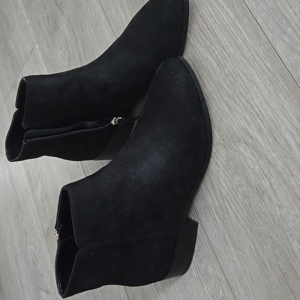 J. Crew Black Ankle Boots